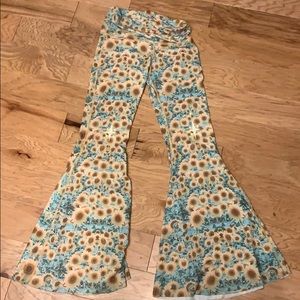Teeki sunflower bellbottoms